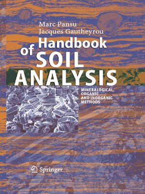 cover image of Handbook of Soil Analysis
